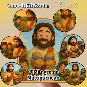 Imagem de capa para o Ebook Luva de História - O Milagre da Multiplicação.