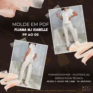 Imagem de capa para o Curso online ✨[Molde em PDF] - Pijama MJ Isabelle ID 3979392