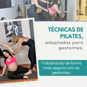 Imagem de capa para o Curso online Técnicas de Pilates, adaptado para gestantes