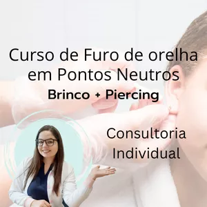 Imagem de capa para o Serviço online Furo de Orelha em Pontos Neutros - Consultoria Individual