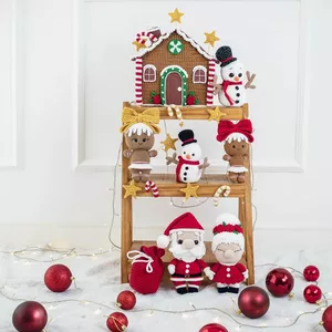 Imagem de capa para o Curso online Curso de Amigurumis Natal Estrelado