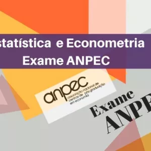 Imagem de capa para o Curso online Estatística e Econometria ANPEC (Exercícios e Provas)