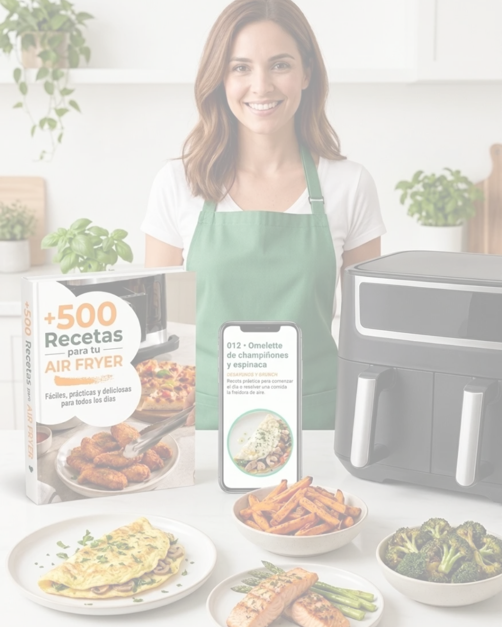500 Recetas para Air Fryer