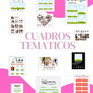 Imagen de portada para Ebook PACK DE CUADROS TEMÁTICOS 