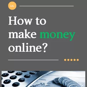 Cover image for Ebook How to make money online?
