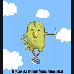 Imagem de capa para o Ebook 5 fases da dependência emocional que você precisa saber pra ser respeitado