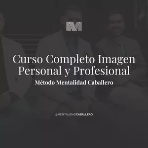 Imagen de portada para Curso online Curso Completo - Imagen Personal y Profesional - Método Mentalidad Caballero