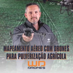 Imagem de capa para o Curso online Mapeamento Aéreo com Drones para Pulverização Agrícola