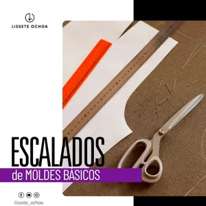 Imagen de portada para Curso online Escalado de Moldes Básicos ✨