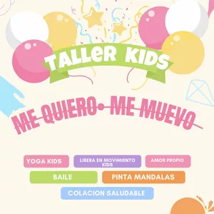 Imagen de portada para Curso online Taller niños “Me quiero , Me muevo “
