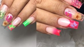 Alongamento de unhas