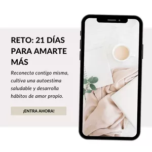 Imagen de portada para Curso online ⚡️RETO: 21 Días Para Amarte Más - Transforma tu vida
