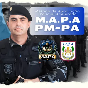 Imagem do curso MAPA PMPA: Método de Aprovação Policial Acelerado na Polícia Militar do Pará