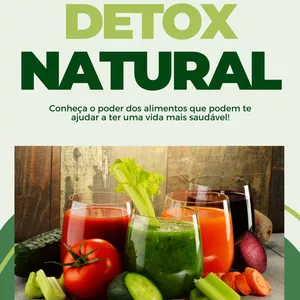 Imagem de capa para o Ebook Mais Saúde Detox Natural