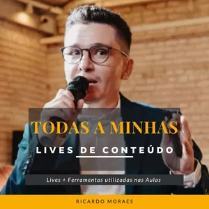 Imagem de capa para o Curso online Lives de Conteúdo