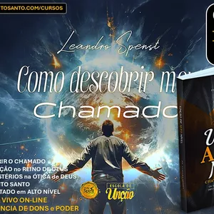 Imagem do curso CURSO | COMO DESCOBRIR MEU CHAMADO PESSOAL | LEANDRO SPENST (28 Horas de Curso)