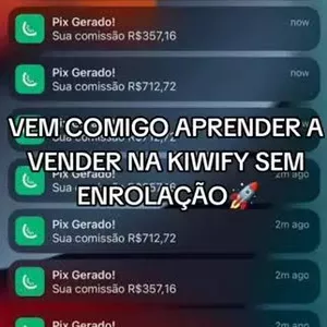 Imagem de capa para o Curso online Como vender no kiwify 