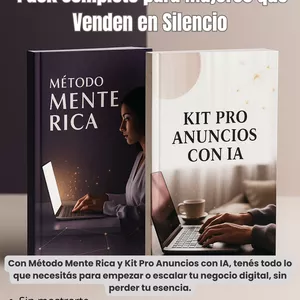 Imagen de portada para Ebook Metodo Mente Rica + Kit Pro Anuncios Con IA