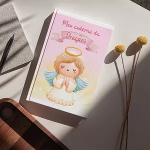 Imagem de capa para o Ebook Caderno de oração para meninas