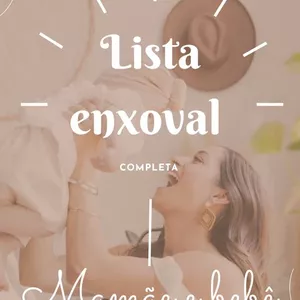 Imagem de capa para o Ebook Lista de Enxoval Completa - Mamãe e Bebê