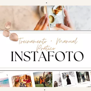 Imagem de capa para o Curso online  Treinamento + Manual Prático INSTAFOTO