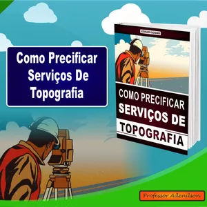 Imagem de capa para o Ebook Como Precificar Serviços de Topografia