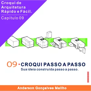 Curso Curso de Croqui de Arquitetura - Capítulo 09 – Construindo passo a passo