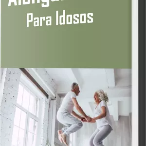 Imagem de capa para o Ebook alongamento para idosos