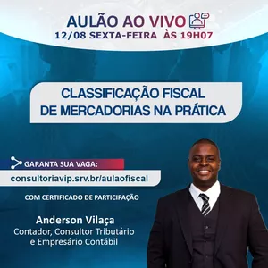 Imagem de capa para o Curso online Classificação Fiscal de Mercadorias na Prática