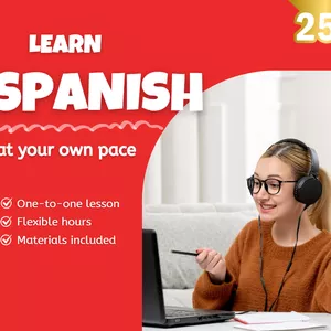Imagen de portada para Curso online Personalized Spanish lessons