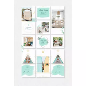 Imagem de capa para o Ebook Pack Boho Mint