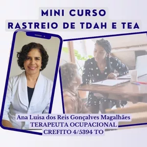 Imagem de capa para o Curso online Minicurso de rastreio de TDAH e TEA