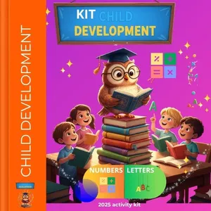 Imagen de portada para Ebook "Letters and Numbers in Action School Kit" — Learn, write and solve problems through play