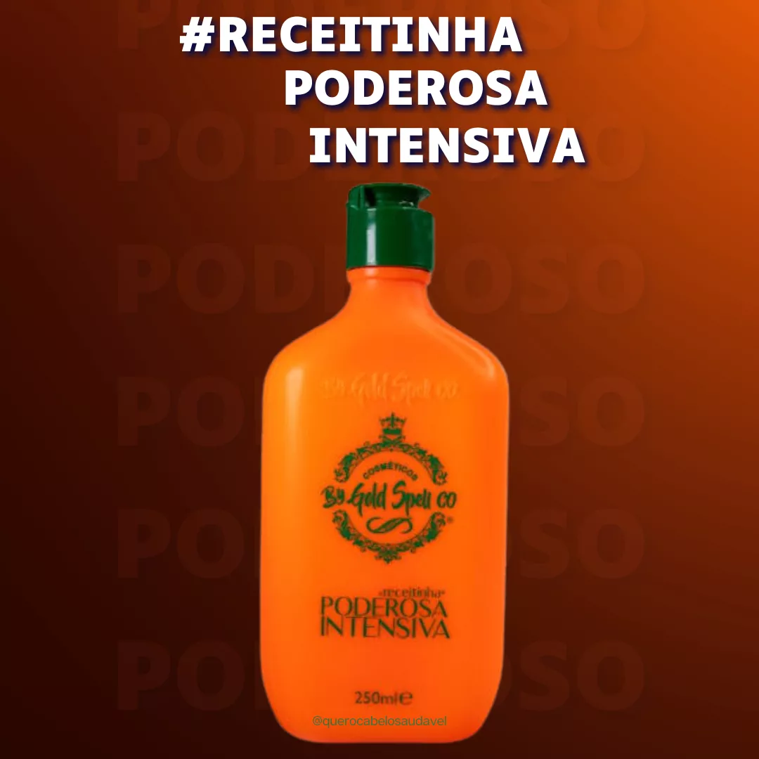 Máscara Receitinha Poderosa Intensiva Gold Spell