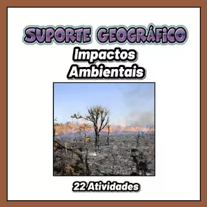 Imagem de capa para o Ebook 22 Atividades sobre Impactos Ambientais 🔥