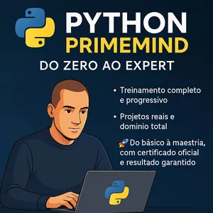 Imagem do curso Python PrimeMind – Do Zero ao Expert 