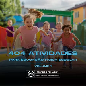 Imagem de capa para o Ebook JOGOS E ATIVIDADES PARA EDUCAÇÃO FÍSICA ESCOLAR 