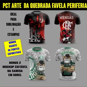 Imagem de capa para o Curso online Vetor Arte Template Camisa Quebrada Favelinha Periferia