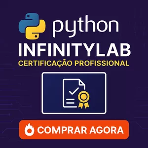 Imagem do curso Python InfinityLab – Certificação Profissional 