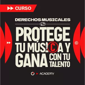 Imagen de portada para Curso online Derechos Musicales: Protege tu música y gana con tu talento