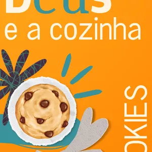 Imagem de capa para o Ebook Deus e a cozinha - Cookies