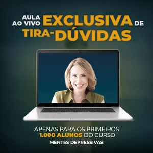 Imagem de capa para o Evento online Bate-papo exclusivo - Mentes Depressivas - Aprendendo a Superar a Depressão