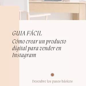 Imagen de portada para Ebook Guia básica para crear un producto digital y vender en Instagram 