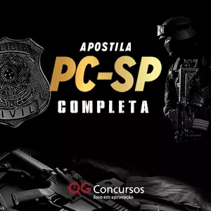 Imagem de capa para o Curso online APOSTILA PCSP COMPLETA - CONCURSOS DA POLÍCIA CIVIL DE SÃO PAULO