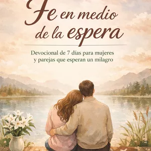 Imagen de portada para Ebook Fe en medio de la espera Devocional de 7 días para mujeres y parejas que esperan un milagro