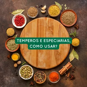 Imagem de capa para o Curso online Como temperar e quais temperos usar?