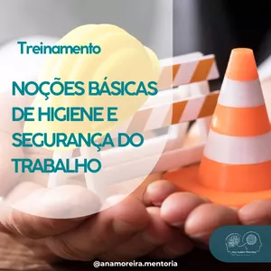 Imagem de capa para o Curso online Treinamento de Noções Básicas de Higiene e Segurança do Trabalho