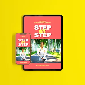Imagem principal do produto Desafio step by step (livro de exercício de caminhada)