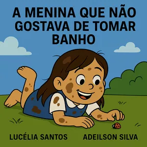 Imagem de capa para o Ebook A MENINA QUE NÃO GOSTAVA DE TOMAR BANHO 