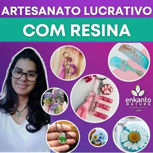 Artesanato Lucrativo com Resina>